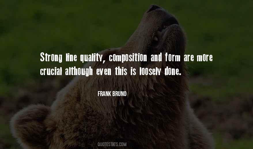 Frank Bruno Quotes #742947