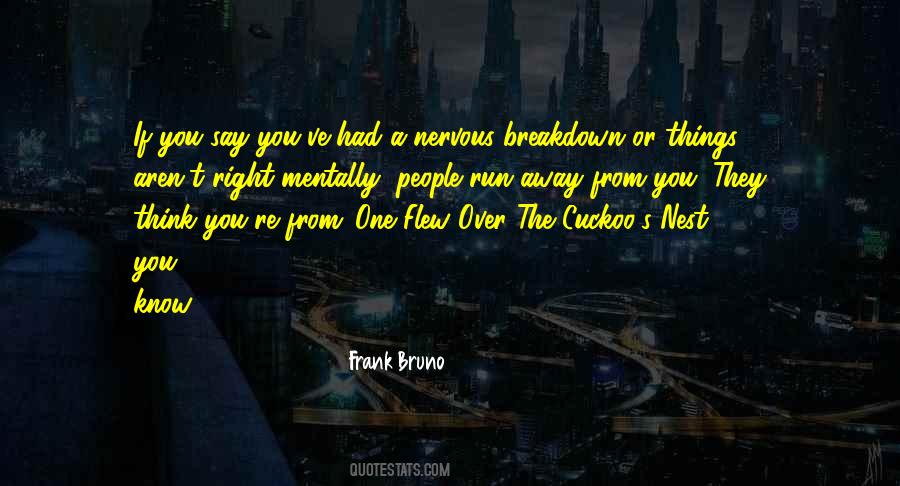 Frank Bruno Quotes #85666