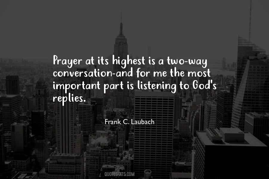 Frank C. Laubach Quotes #1584989