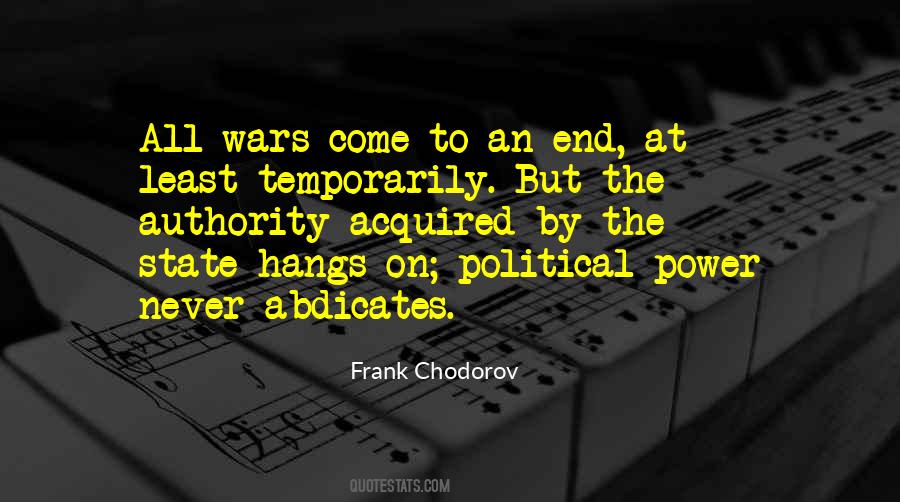 Frank Chodorov Quotes #1853294