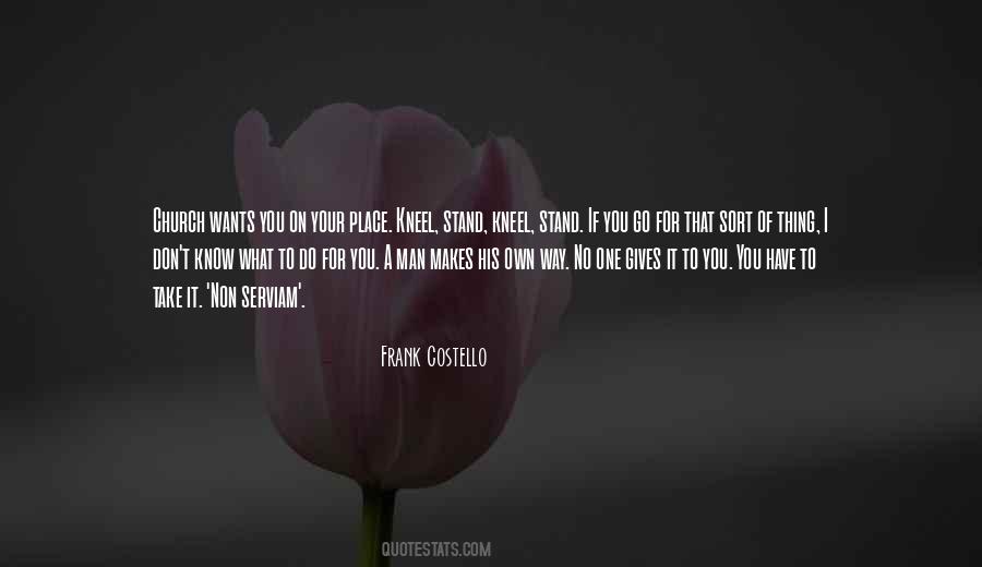 Frank Costello Quotes #326601
