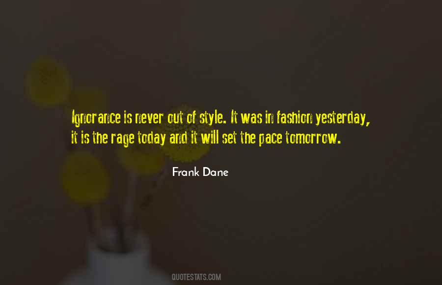 Frank Dane Quotes #1726312