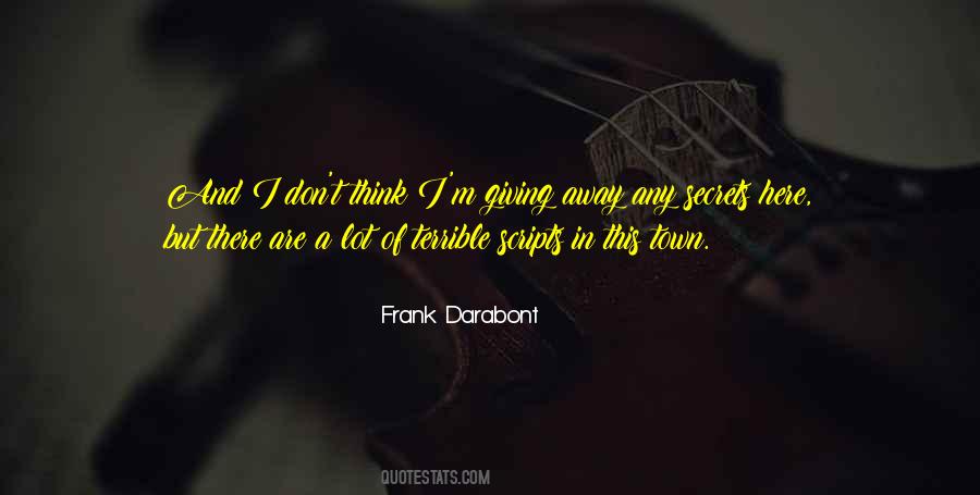 Frank Darabont Quotes #519635