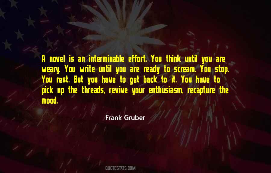 Frank Gruber Quotes #1740857