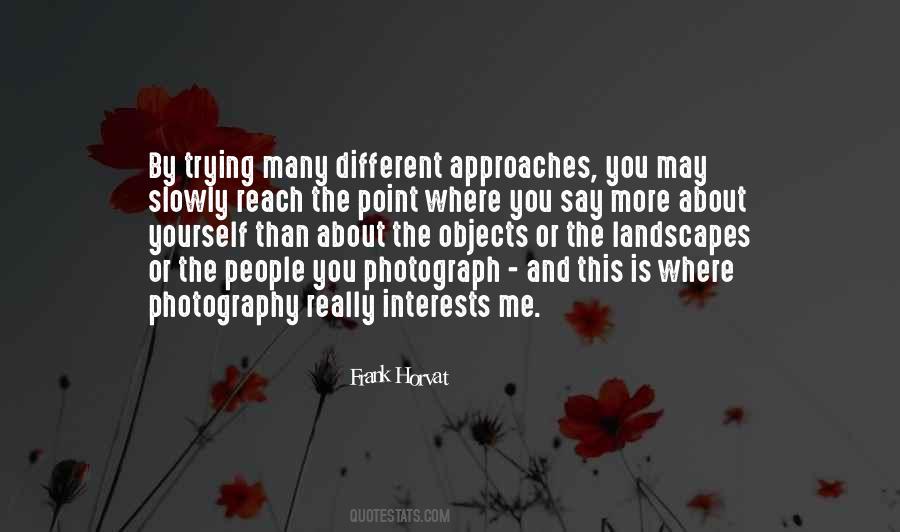 Frank Horvat Quotes #592476