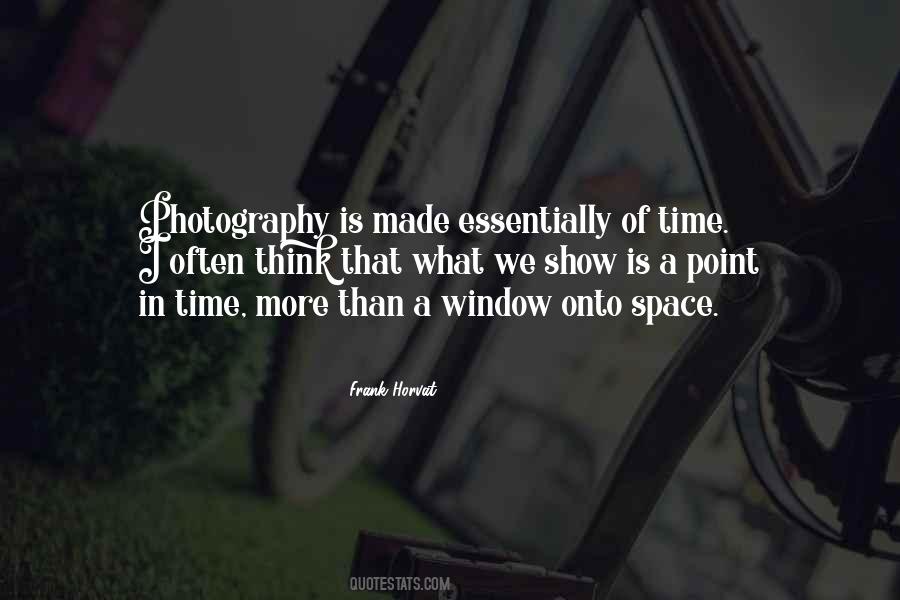 Frank Horvat Quotes #902086