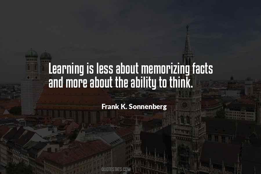 Frank K. Sonnenberg Quotes #600954