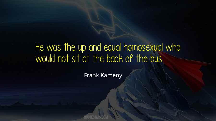 Frank Kameny Quotes #364470