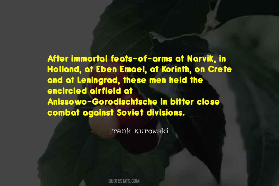 Frank Kurowski Quotes #1113136 Frank Kurowski Quotes #1113136