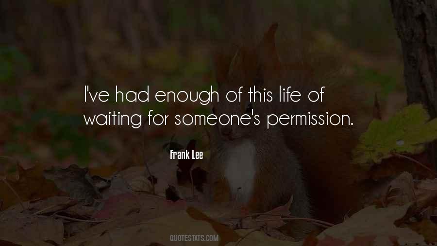 Frank Lee Quotes #256874