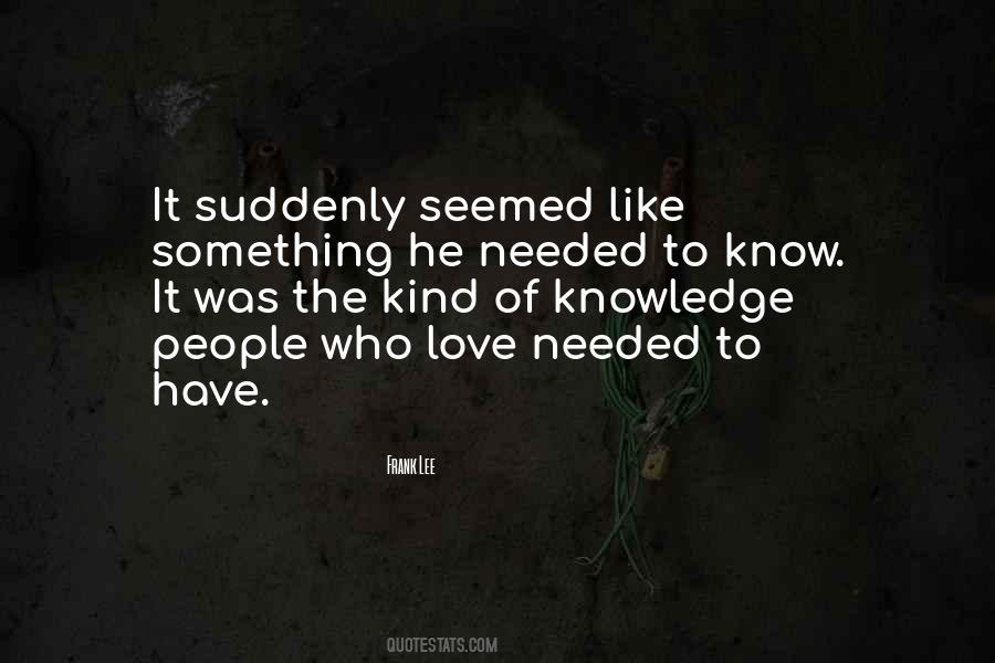 Frank Lee Quotes #355892
