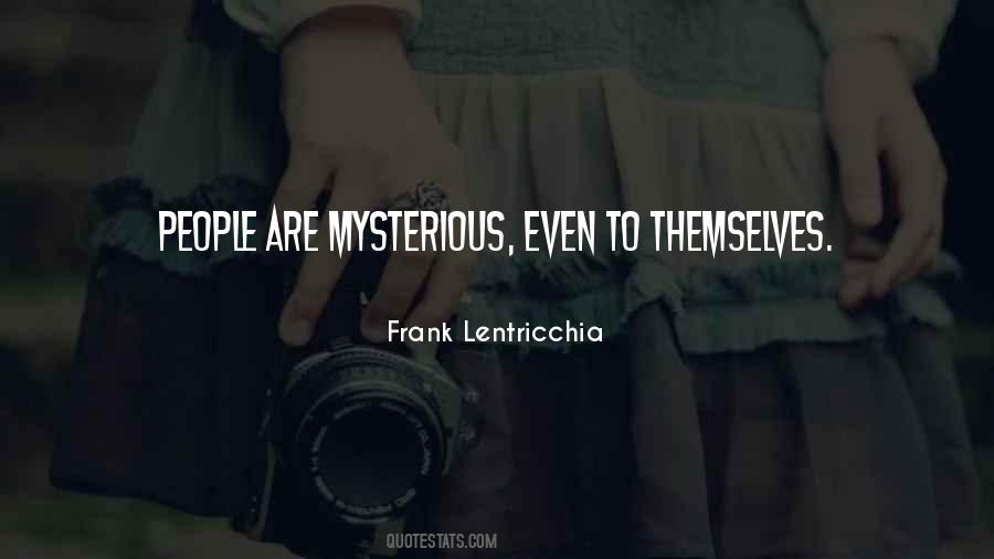 Frank Lentricchia Quotes #377123