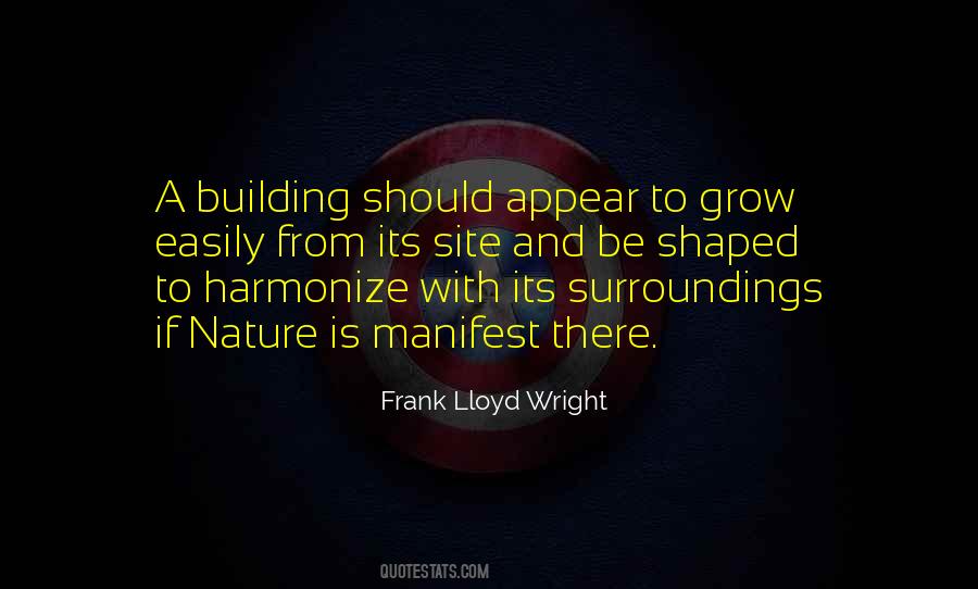 Frank Lloyd Wright Quotes #1780848