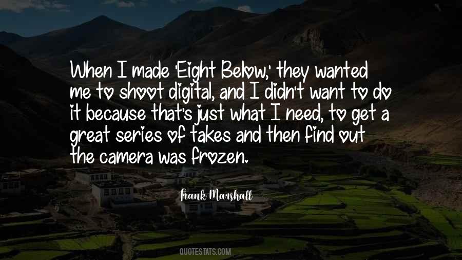 Frank Marshall Quotes #1450420 Frank Marshall Quotes #1450420