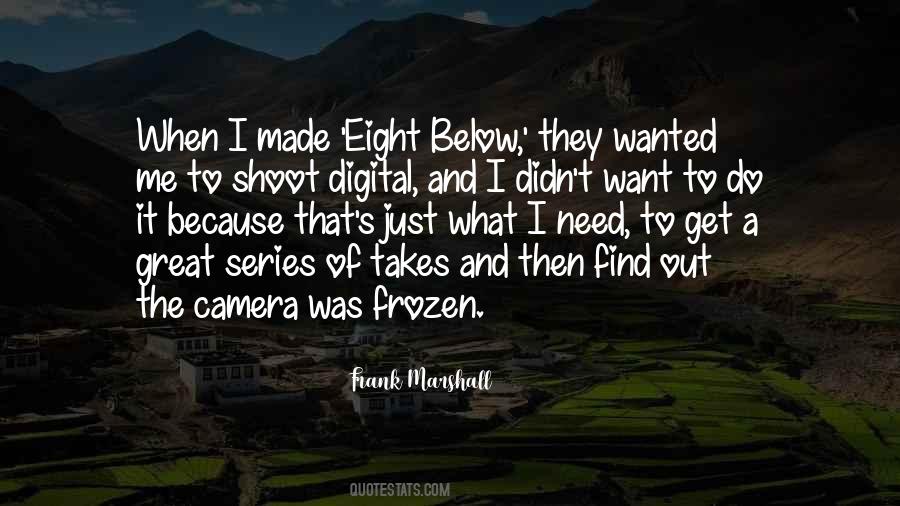 Frank Marshall Quotes #1450420