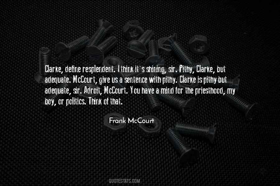 Frank McCourt Quotes #142673