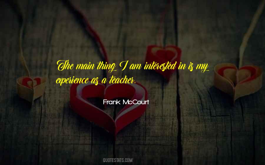 Frank McCourt Quotes #1552278