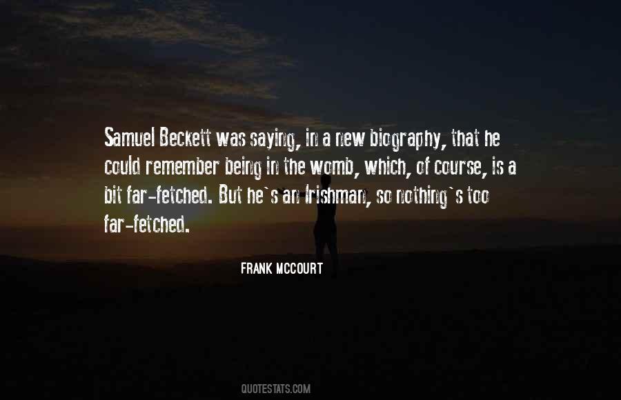 Frank McCourt Quotes #938903