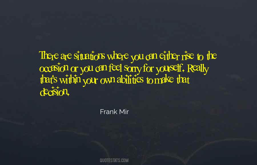 Frank Mir Quotes #1312270