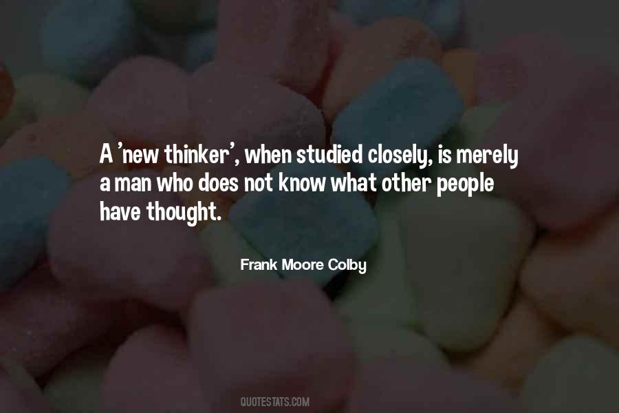 Frank Moore Colby Quotes #37620