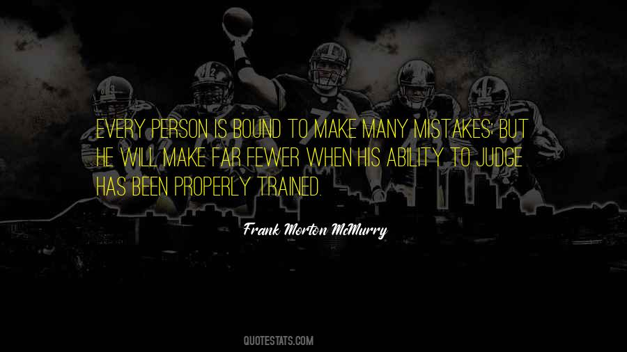 Frank Morton McMurry Quotes #1864374