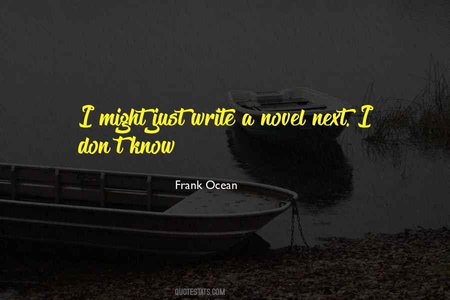 Frank Ocean Quotes #314710