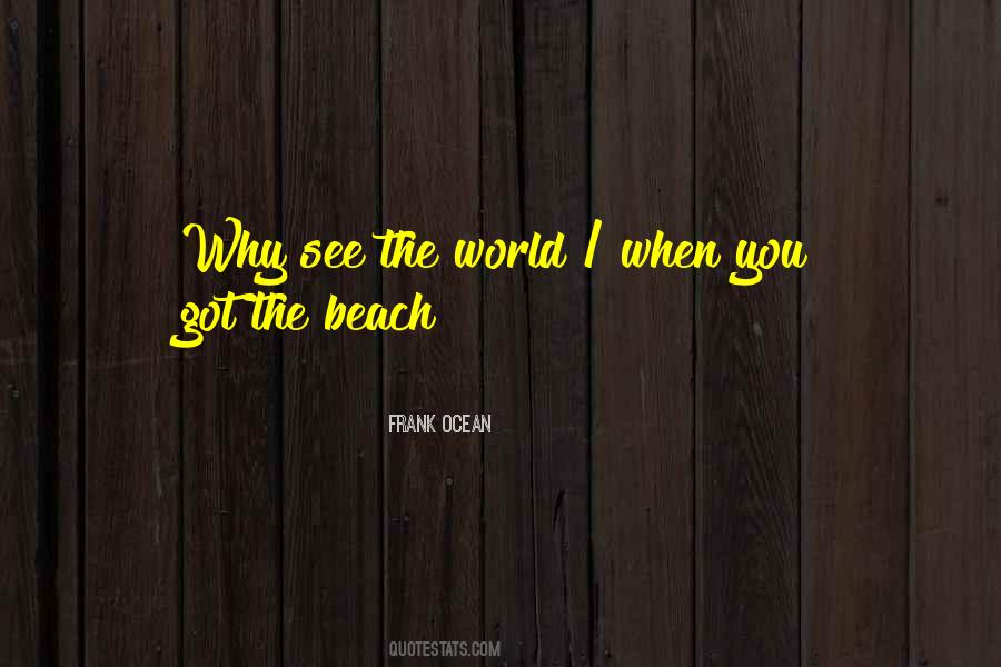 Frank Ocean Quotes #374286