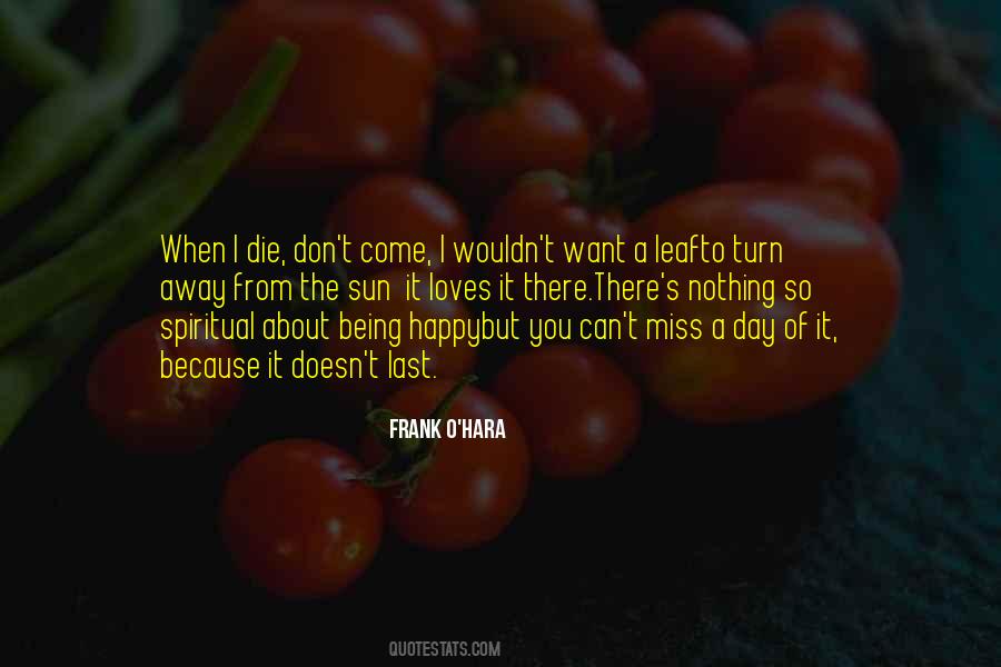 Frank O'Hara Quotes #1581949