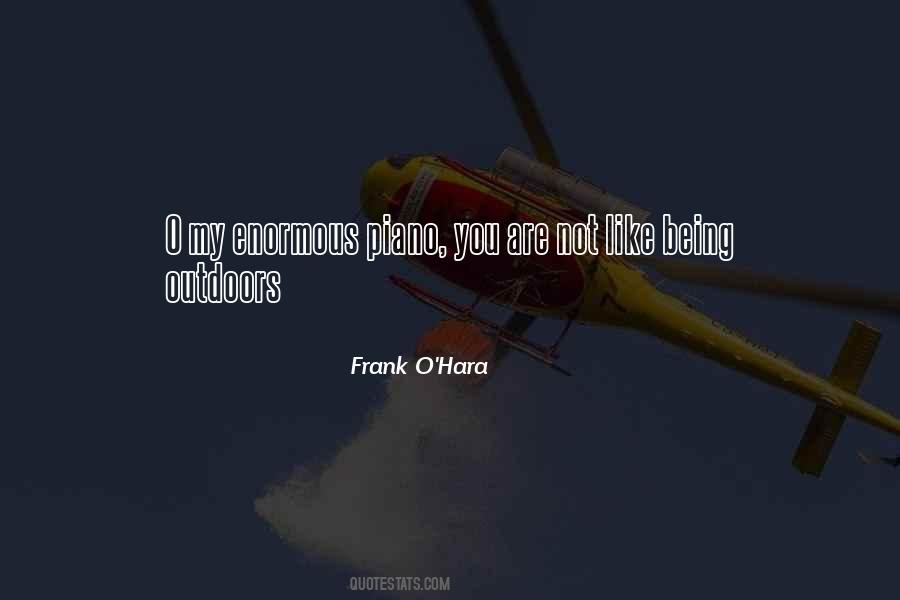 Frank O'Hara Quotes #270312