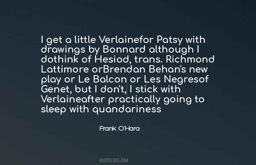 Frank O'Hara Quotes #953344