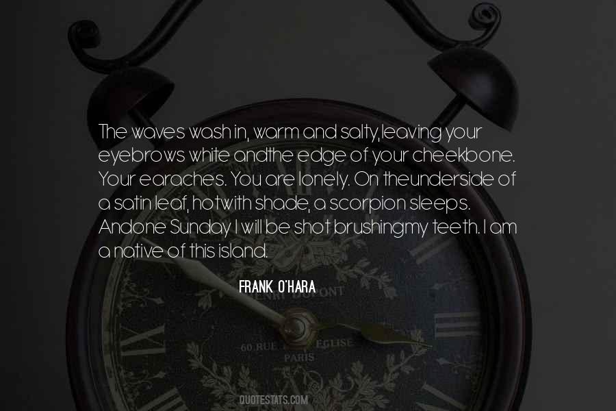 Frank O'Hara Quotes #997382