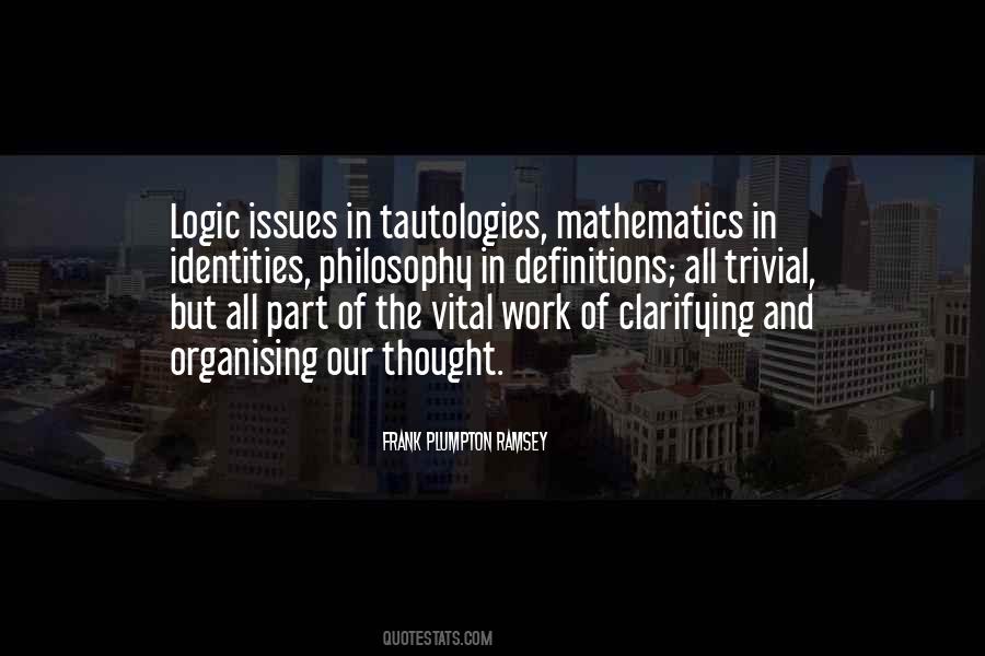 Frank Plumpton Ramsey Quotes #355075 Frank Plumpton Ramsey Quotes #355075