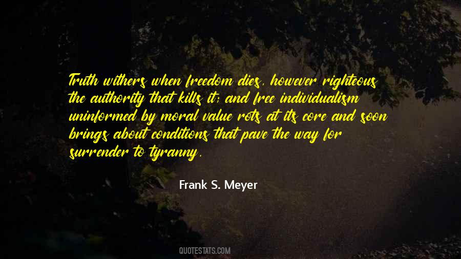 Frank S. Meyer Quotes #1748811