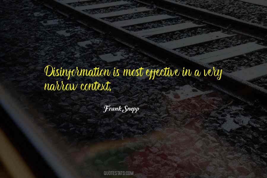 Frank Snepp Quotes #1675649