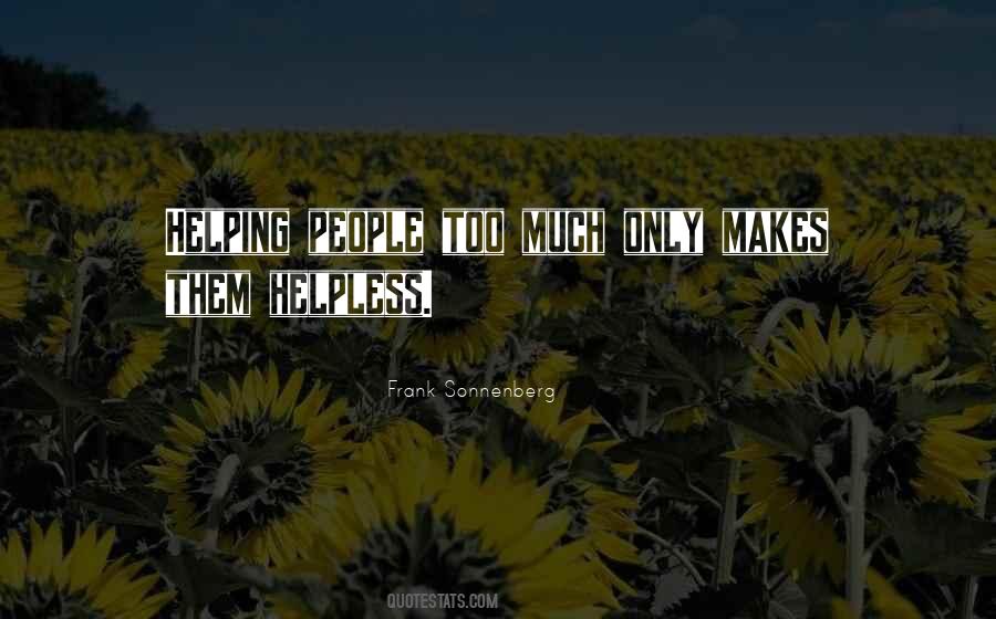 Frank Sonnenberg Quotes #1052445