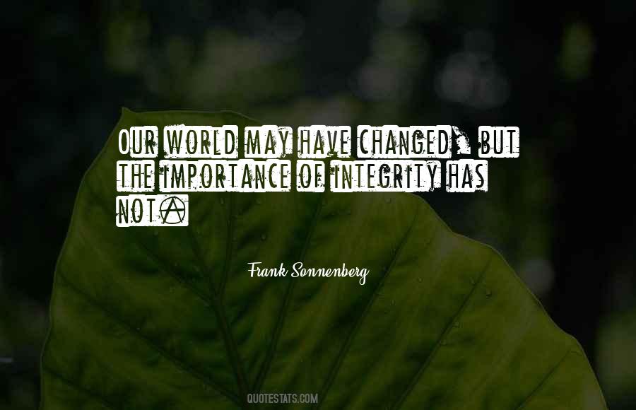Frank Sonnenberg Quotes #1731809