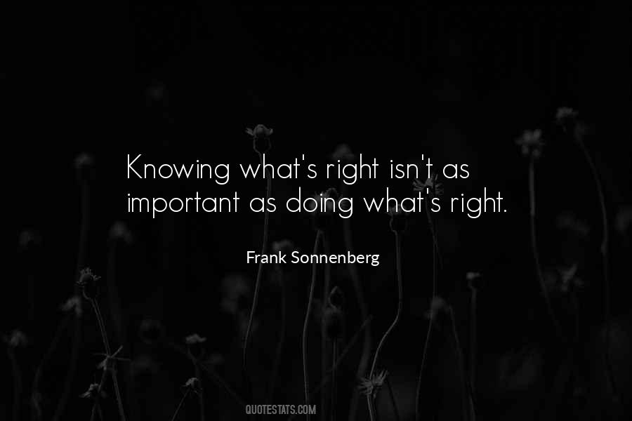 Frank Sonnenberg Quotes #608483