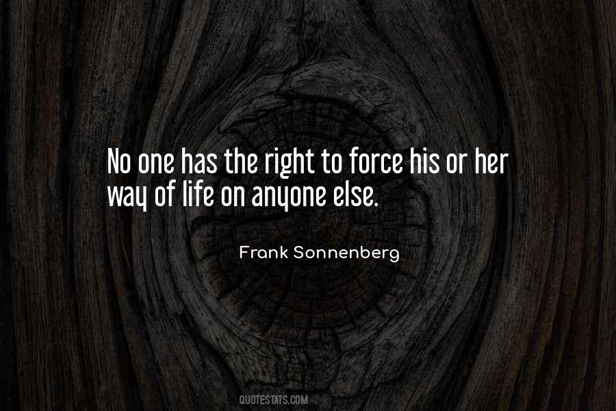 Frank Sonnenberg Quotes #891967