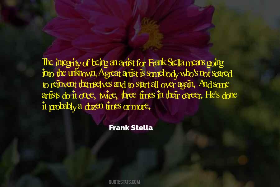 Frank Stella Quotes #1575915