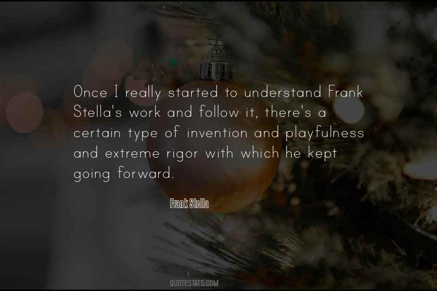 Frank Stella Quotes #1810338