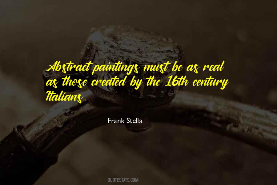 Frank Stella Quotes #416177