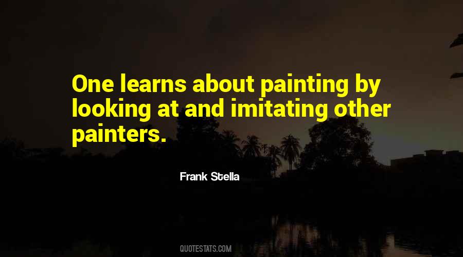 Frank Stella Quotes #849945