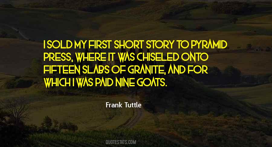 Frank Tuttle Quotes #1755376