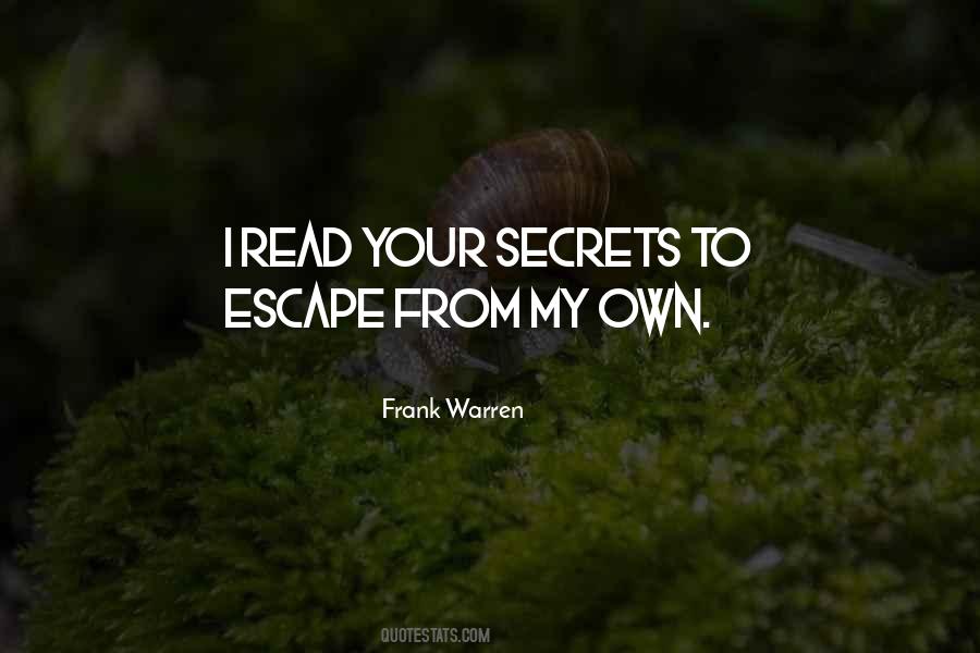 Frank Warren Quotes #1218203