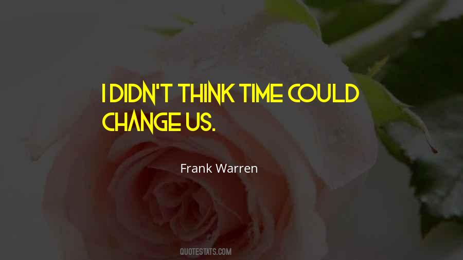 Frank Warren Quotes #424228