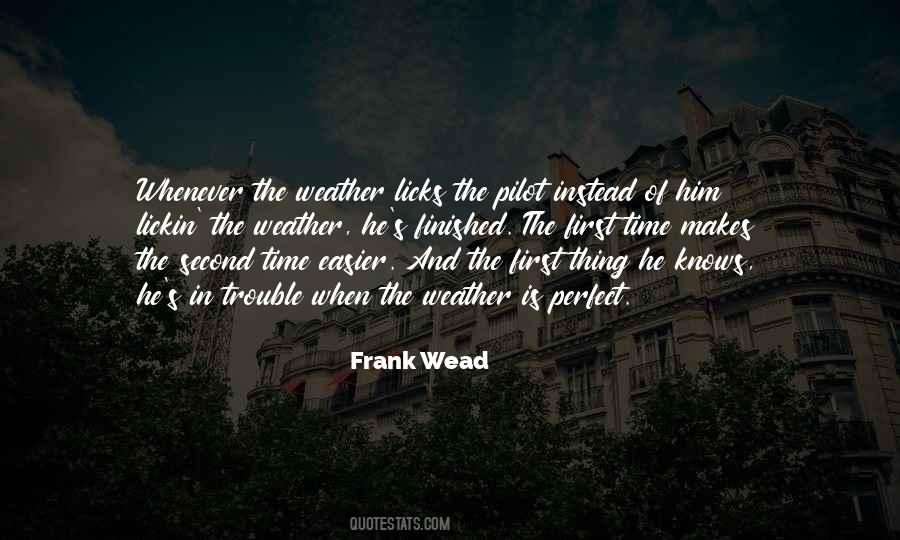 Frank Wead Quotes #1781334