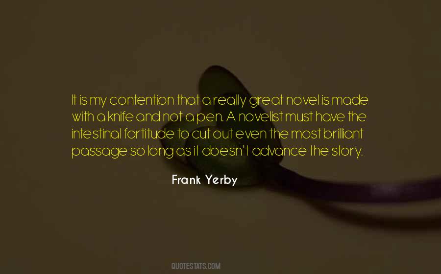 Frank Yerby Quotes #1008978