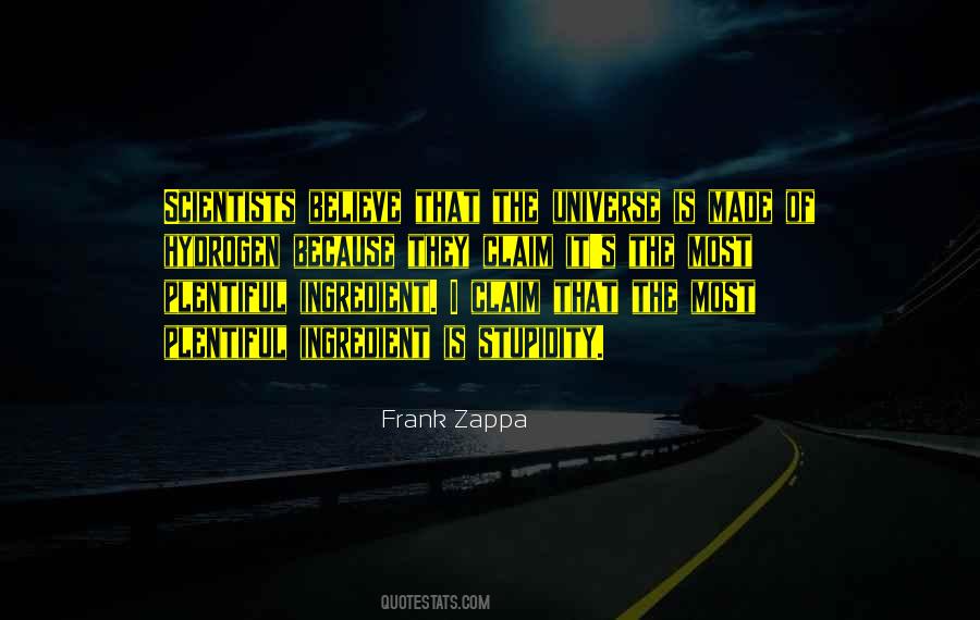 Frank Zappa Quotes #575535