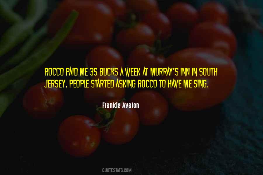 Frankie Avalon Quotes #389003