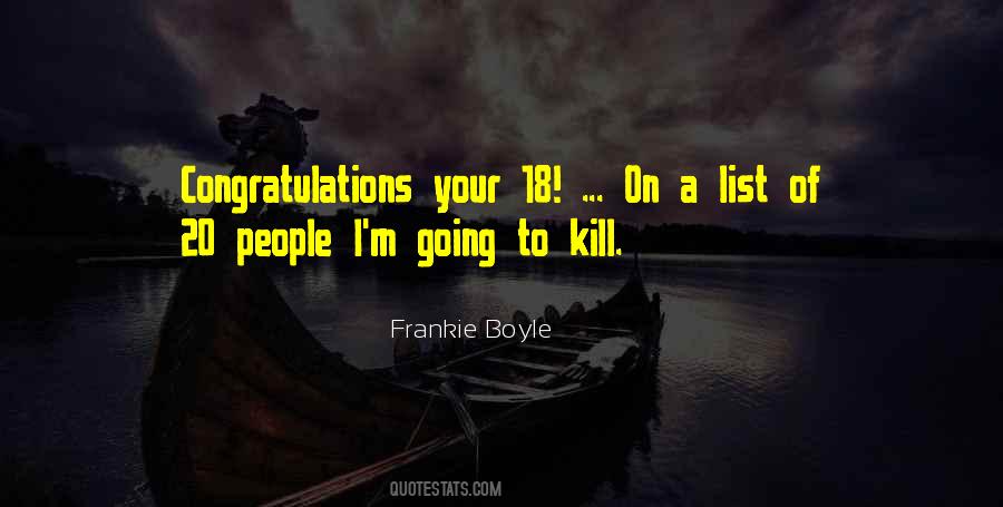Frankie Boyle Quotes #1652765